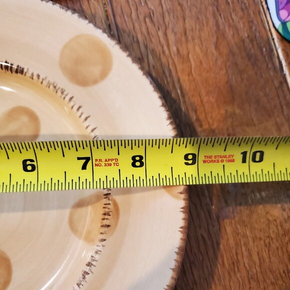 Bella Ceramics Pastis Beige Salad Plate 1 of 4 - Picture 3 of 3